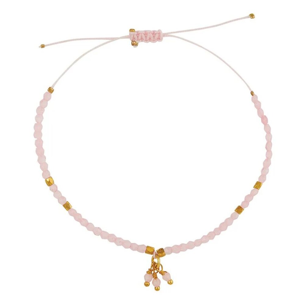 CHEMISTRY BRACELET- ROSEQUARTZ/NWT